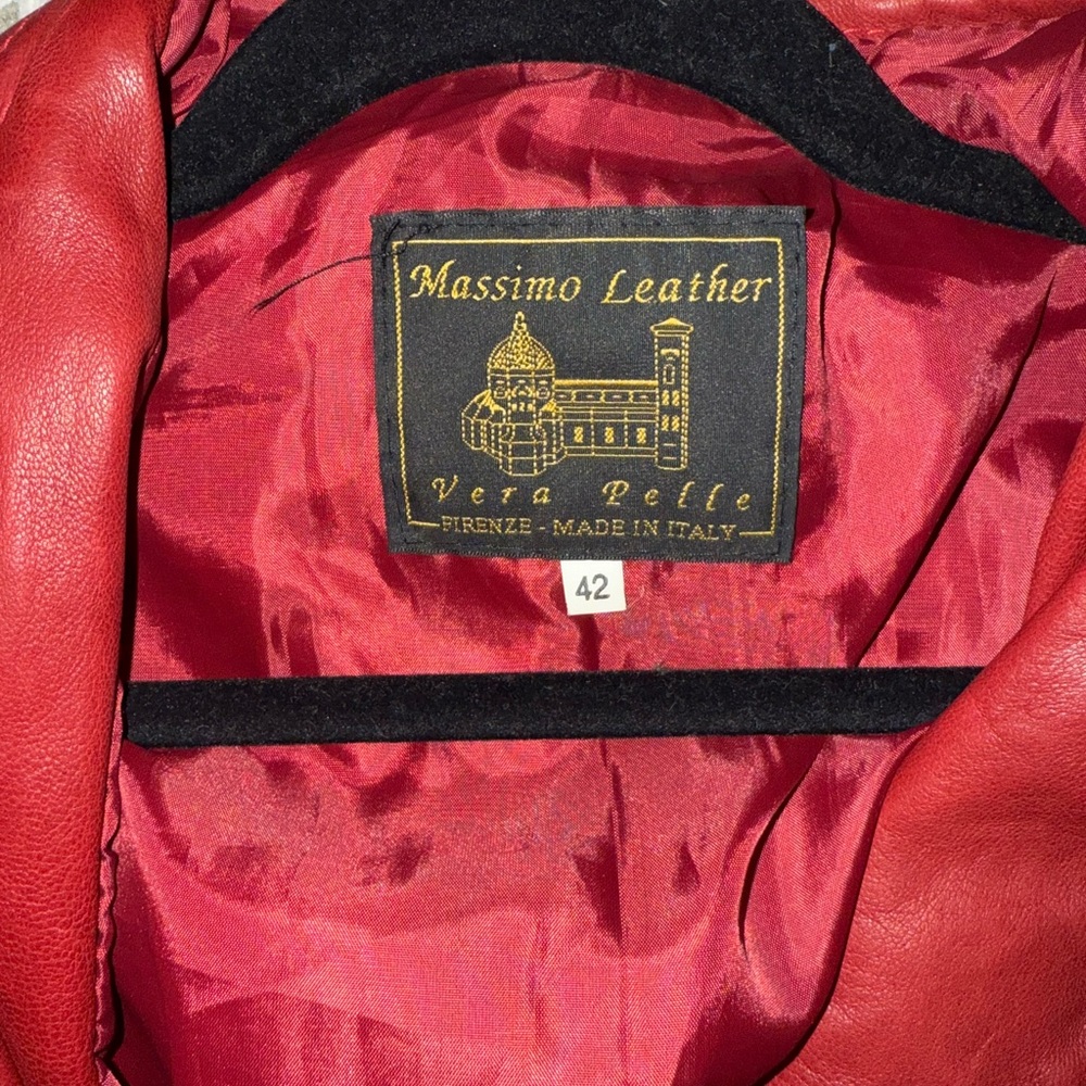Women's Red Jacket - Picture 3 of 3